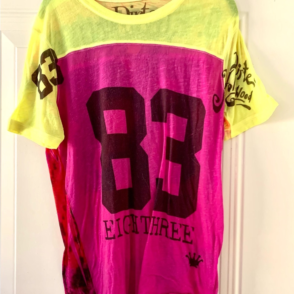 Dirty Hollywood Multi-color Fine Mesh Jersey large